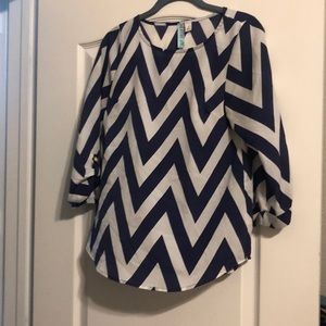 Chevron blouse